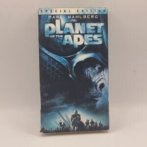 Planet of the Apes ( VHS 2001 ) Action Thriller Movie Tape